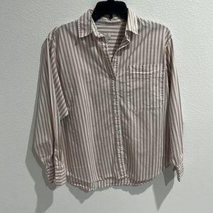 64. Old Navy Shirt Stripe Button Down